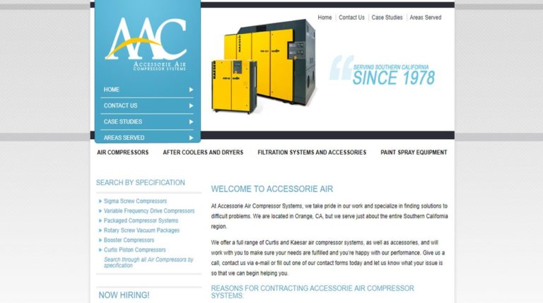 Accessorie Air Compressor Systems, Inc.